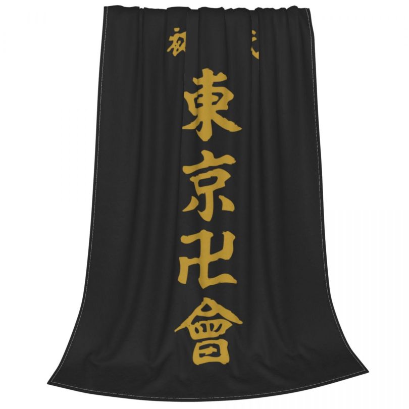 Tokyo Revengers Anime Manjiro Blankets Manga Takemichi Hanagaki Flannel Throw Blanket Bed Sofa Portable Lightweight Bedspreads - Image 12