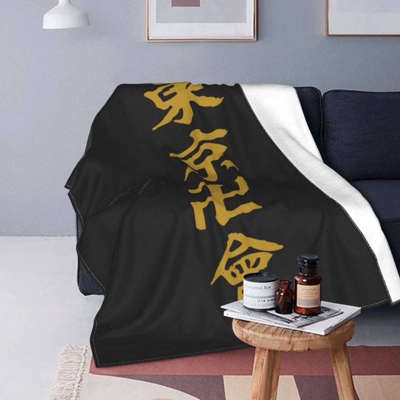 Tokyo Revengers Anime Manjiro Blankets Manga Takemichi Hanagaki Flannel Throw Blanket Bed Sofa Portable Lightweight Bedspreads
